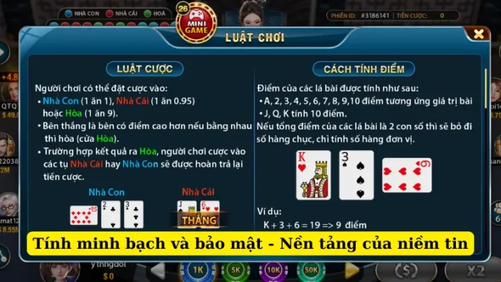 Tính minh bạch và bảo mật - Nền tảng của niềm tin