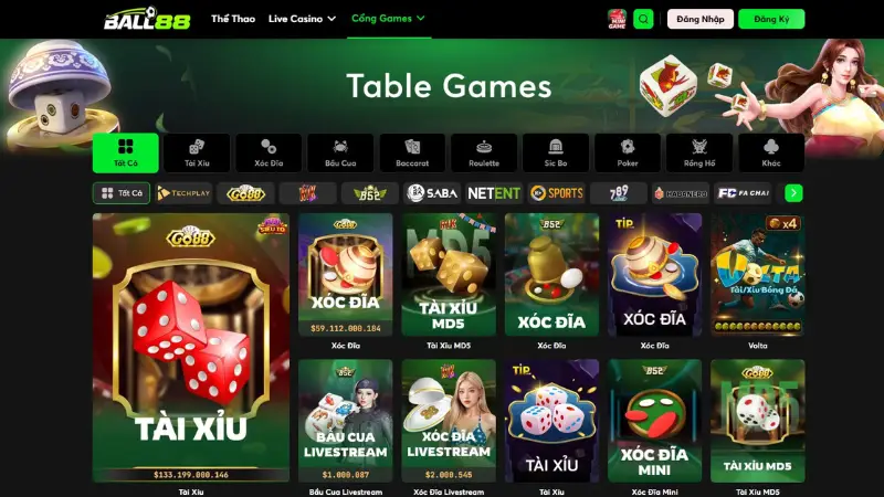 Hướng dẫn người chơi sau khi chuyển sang Ball88